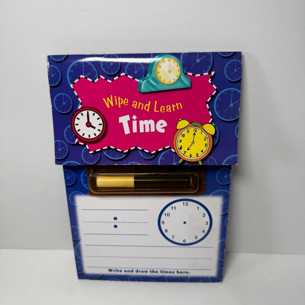 Mixed Lot of Classroom Analog Clock Time Manipulative Teaching Supplies